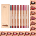 12-Piece Matte Lip Liner Set | Long Lasting Lip Contour Kit
