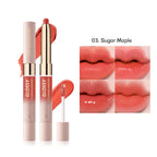 Double-Headed Lipstick Matte & Moisturizing Lip Gloss