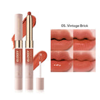 Double-Headed Lipstick Matte & Moisturizing Lip Gloss