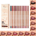 12-Piece Matte Lip Liner Set | Long Lasting Lip Contour Kit