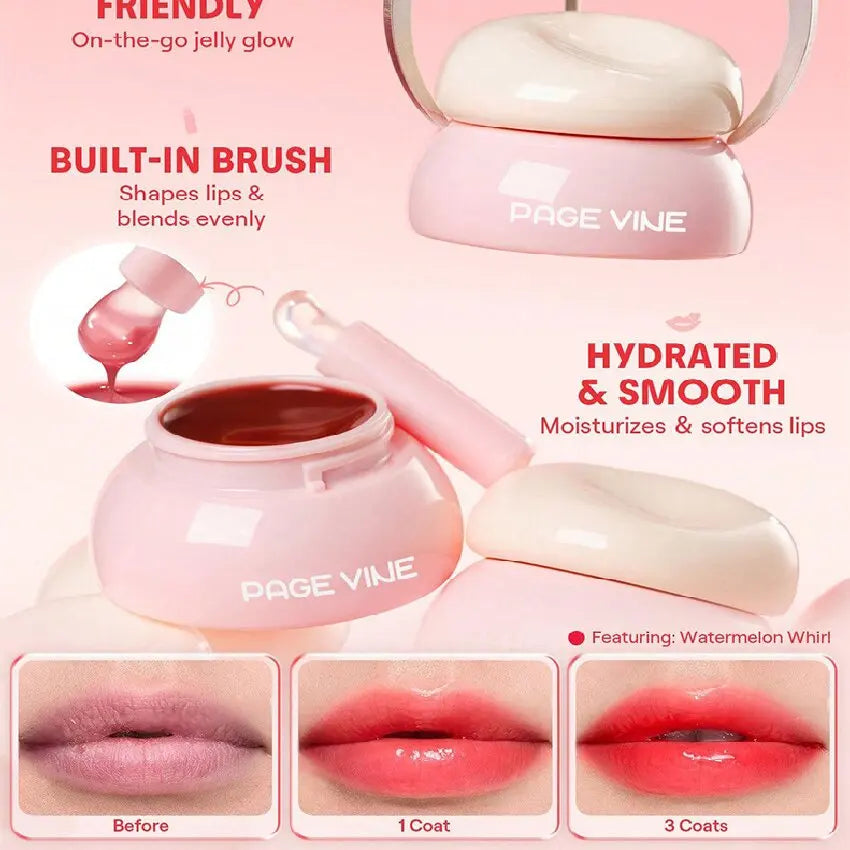 Hydrating lip gloss