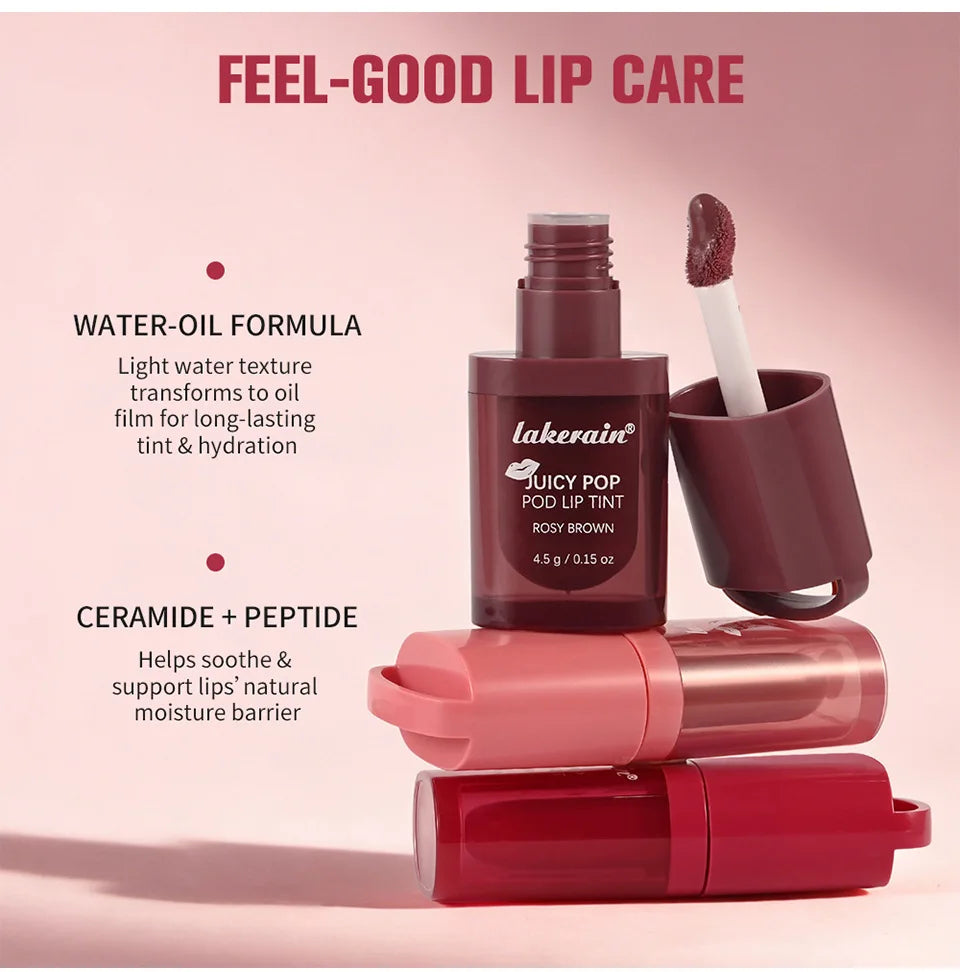 Mirror Glass Water-Glow Lip Oil-Hydrating Lip Gloss
