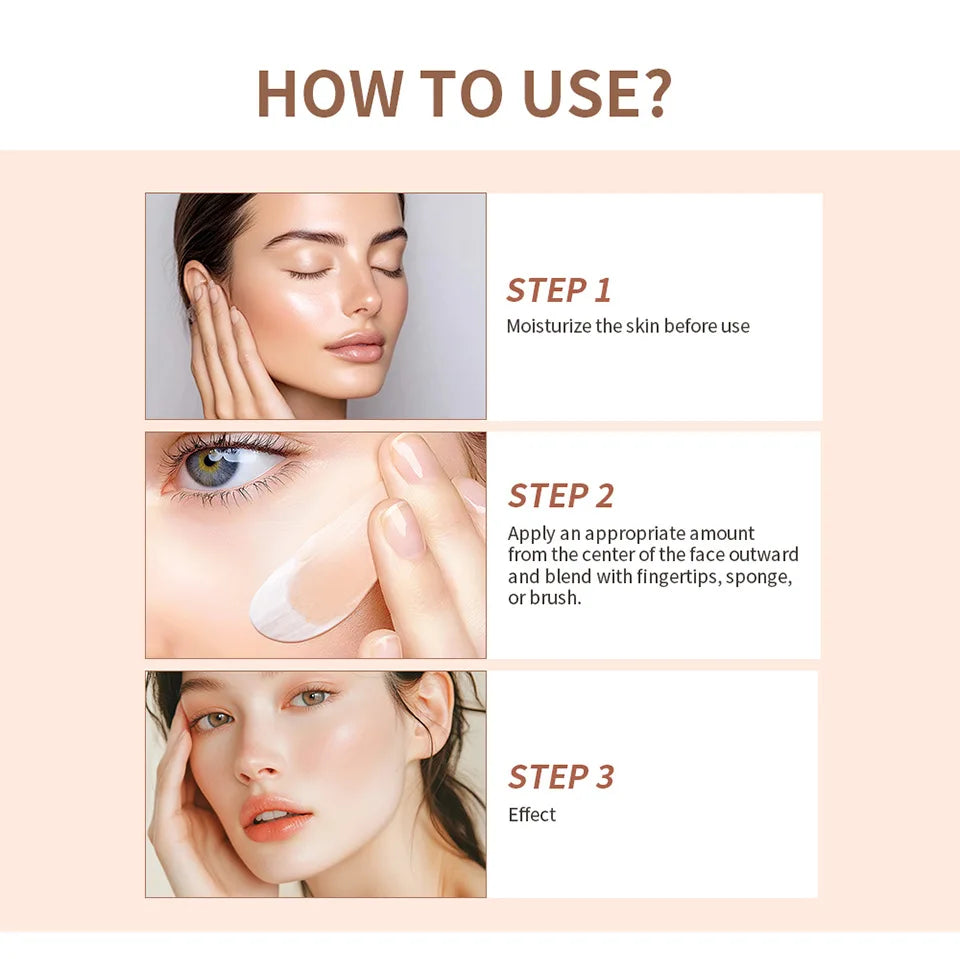 Matte-finish Foundation Cream