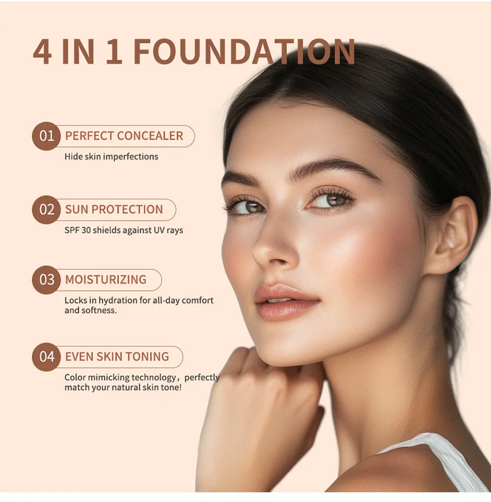 Matte-finish Foundation Cream