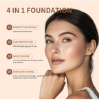 Matte-finish Foundation Cream