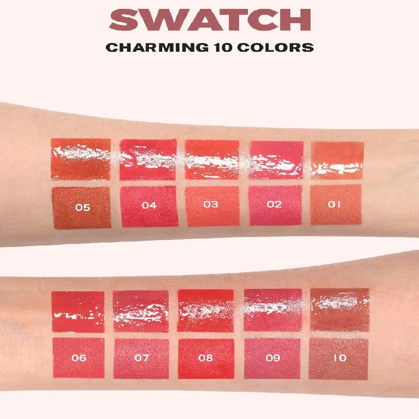 Double-Headed Lipstick Matte & Moisturizing Lip Gloss