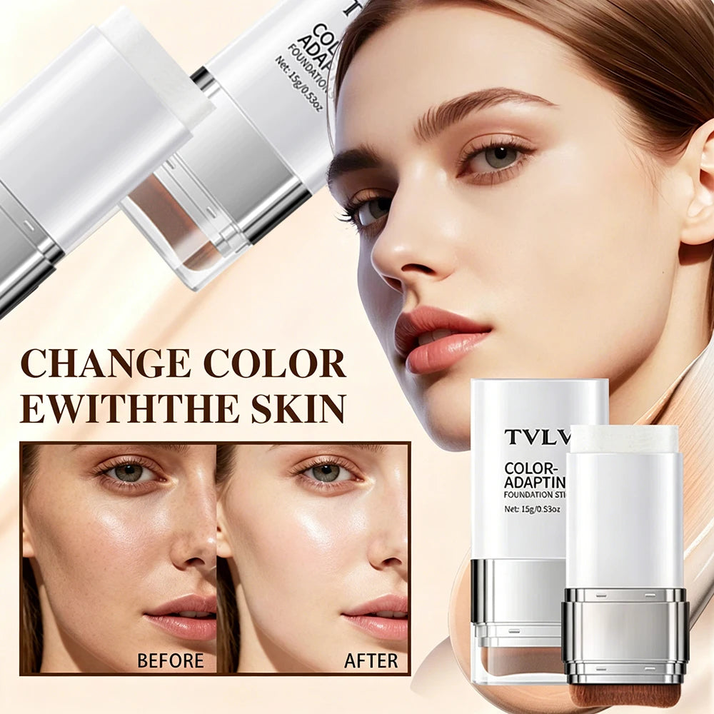 color adapting foundation stick