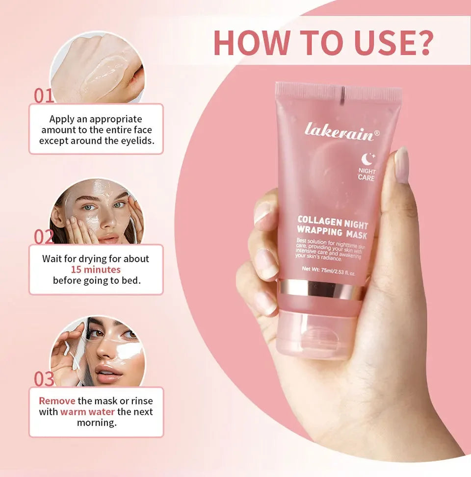 collagen face mask overnight