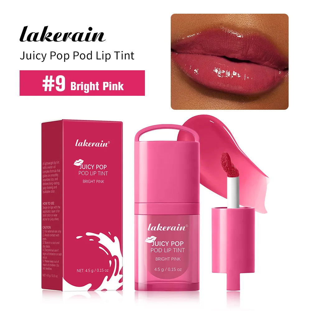 Mirror Glass Water-Glow Lip Oil-Hydrating Lip Gloss